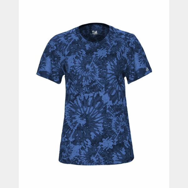 Women's Tie-Dyed Tri-Blend T-Shirt Thumbnail