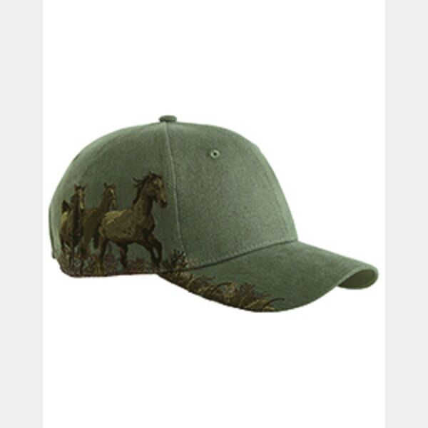 Brushed Cotton Twill Mustang Cap Thumbnail