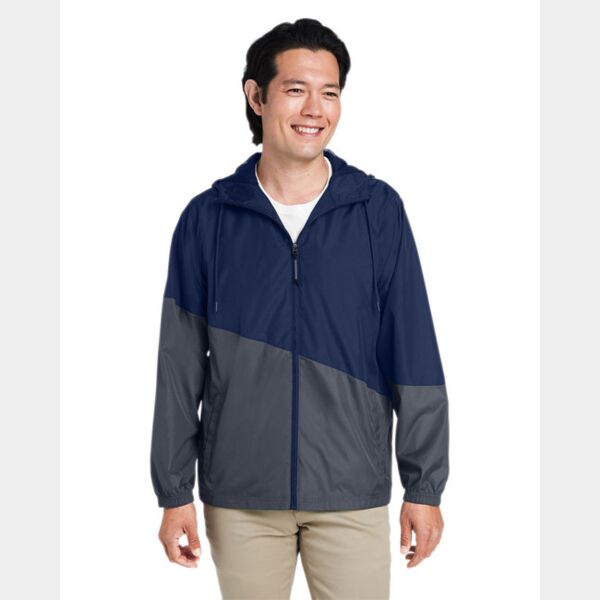 Unisex Techno Lite Colorblock Windbreaker Thumbnail
