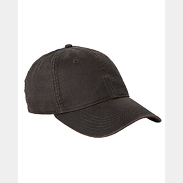 Landmark Unstructured Low-Profile Waxy Canvas Hat Thumbnail