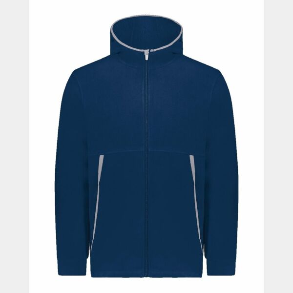 Youth Eco Revive™ Polar Fleece Hooded Full-Zip Jacket Thumbnail