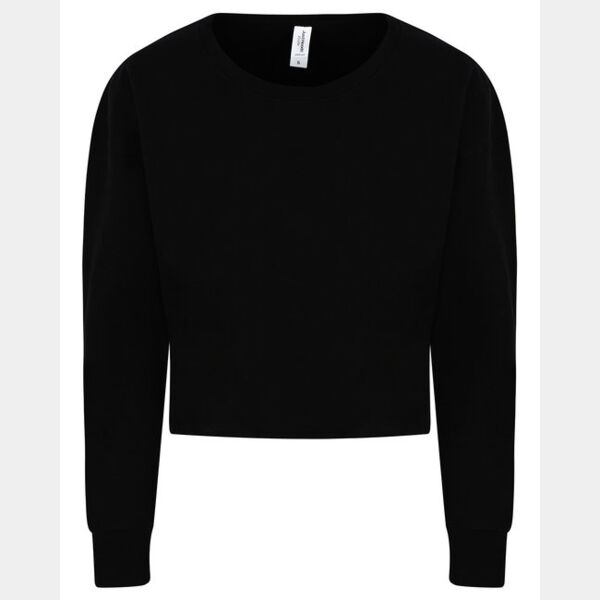 Ladies' Cropped Pullover Sweatshirt Thumbnail