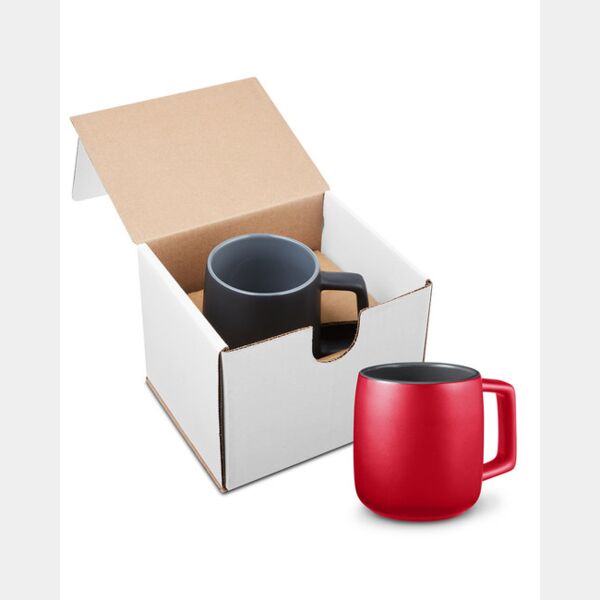 15oz Geo Square Handle Ceramic Mug In Mailer Thumbnail
