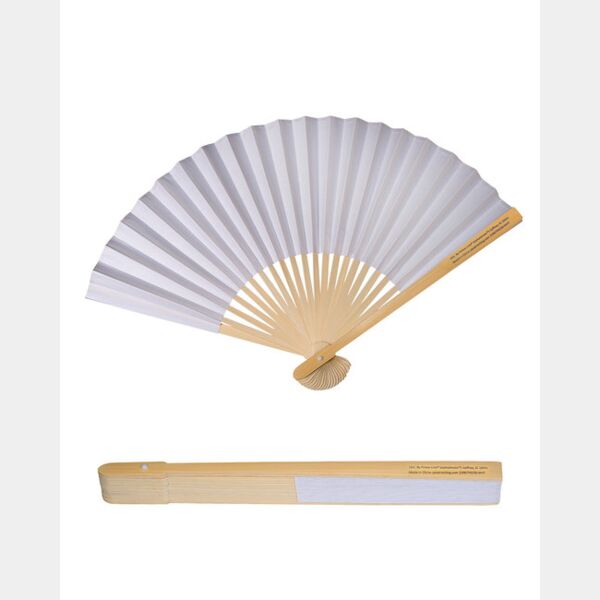 Bamboo Folding Handheld Fan Thumbnail