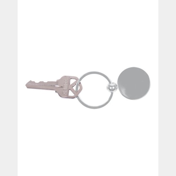Round Metal Keychain Thumbnail