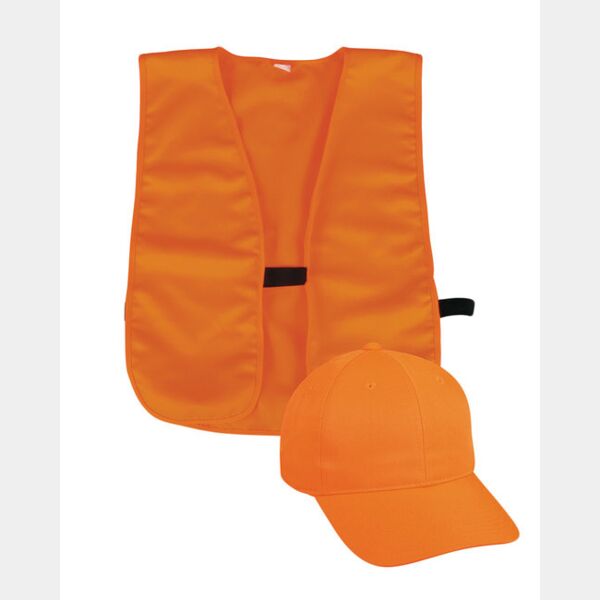 Structured Solid Back Hat With OFSM Vest Thumbnail
