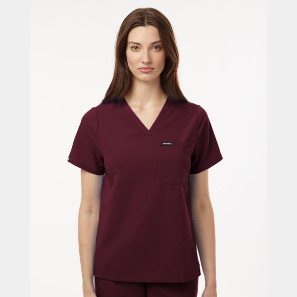 Women's Rhena Essential 1-Pocket Scrub V-Neck Top Thumbnail