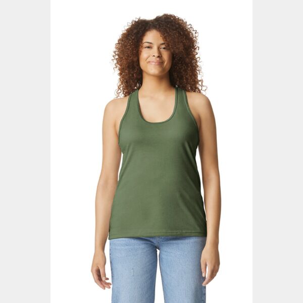 Softstyle ® Women's CVC Racerback Tank Thumbnail