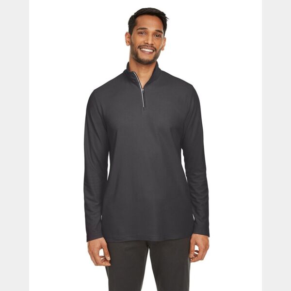 Men's Fusion ChromaSoft™ Pique Quarter-Zip Pullover Thumbnail