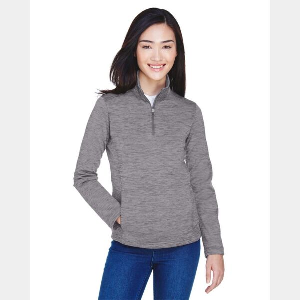 Women's Newbury Mélange Fleece Quarter-Zip Pullover Thumbnail