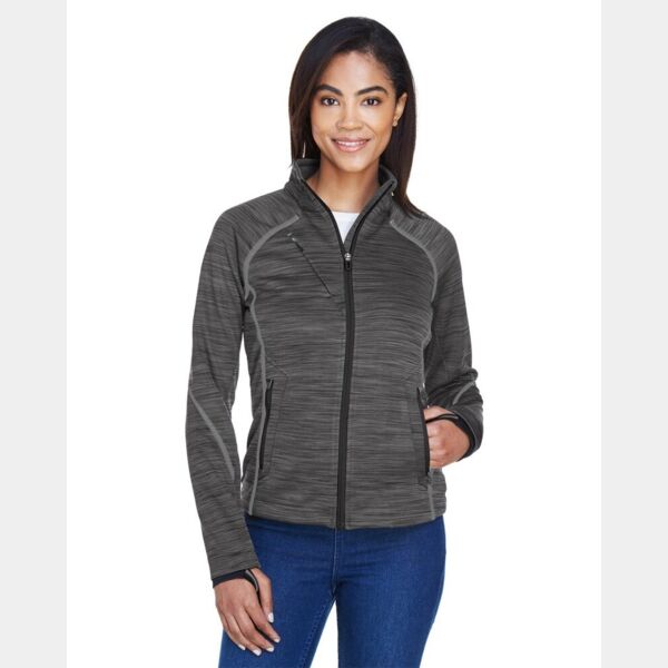 Women's Flux Mélange Bonded Fleece Jacket Thumbnail