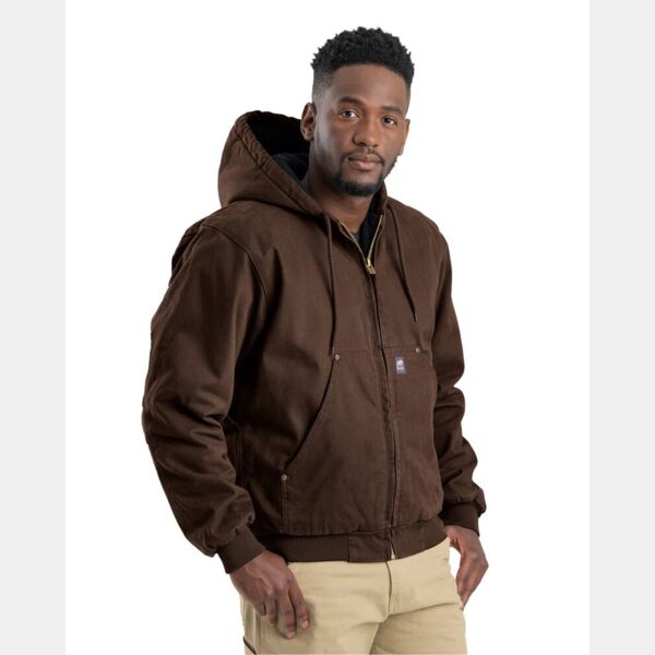 Men's Heartland Washed Cotton Duck Hooded Jacket Thumbnail