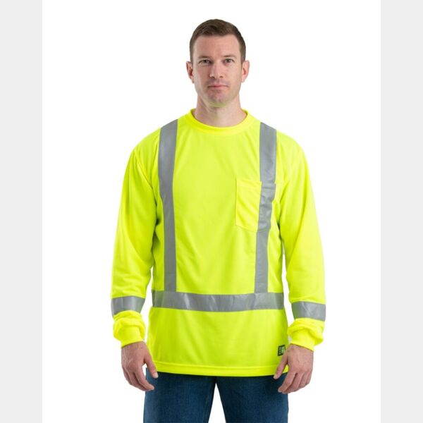 Men's Hi-Vis Class 3 Performance Pocket T-Shirt Thumbnail