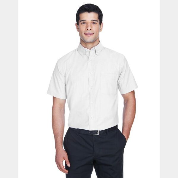 Men's Oxford Short Sleeve with Stain-Release Thumbnail