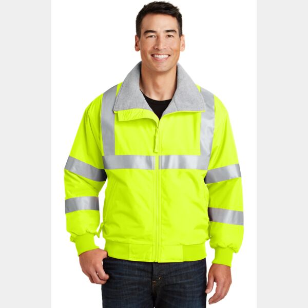 Enhanced Visibility Challenger Jacket with Reflective Taping Thumbnail