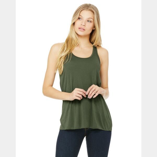 Ladies' Flowy Racerback Tank Thumbnail