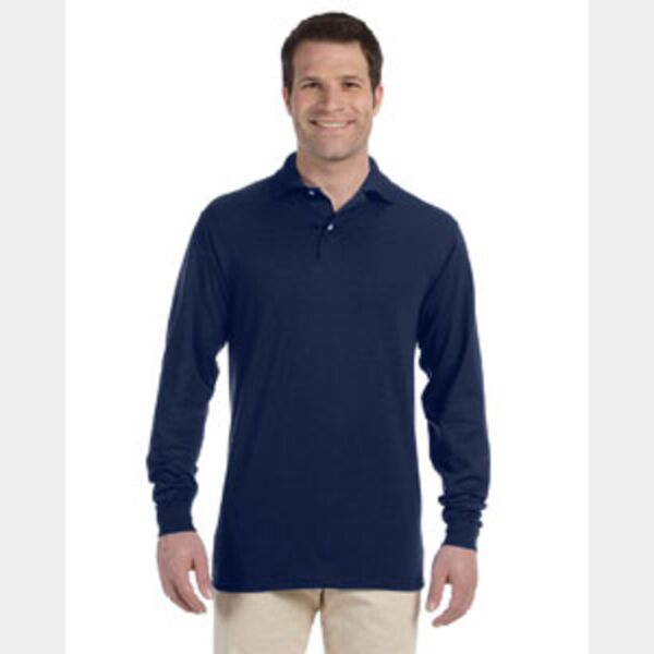 Adult DRI-POWER® ACTIVE Long-Sleeve Jersey Polo Thumbnail