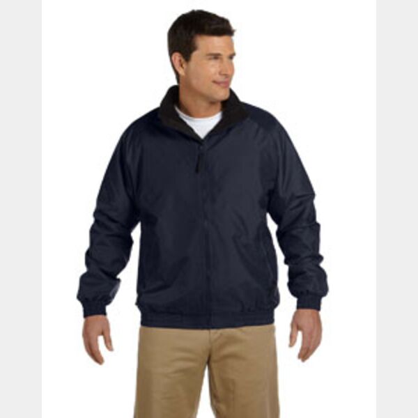 Adult Fleece-Lined Nylon Jacket Thumbnail