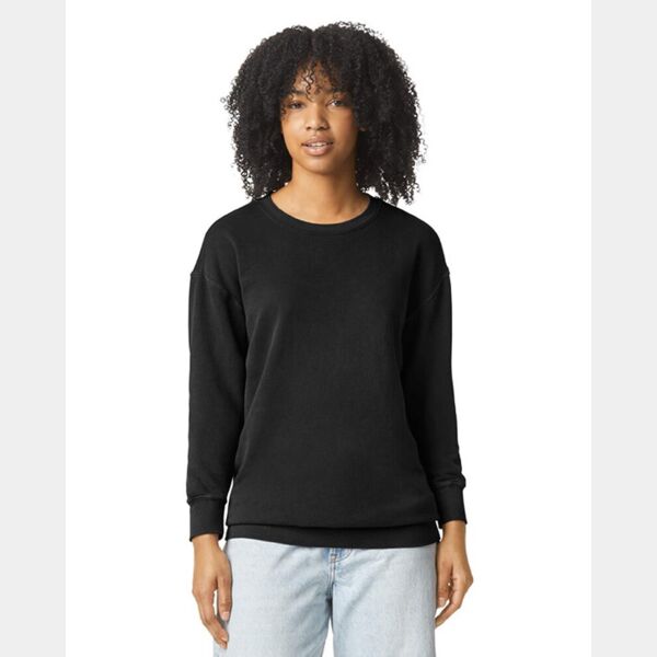 Unisex Garment-Dyed Lightweight Fleece Crewneck Sweatshirt Thumbnail
