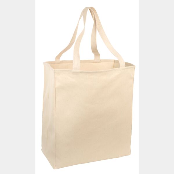 Ideal Twill Over the Shoulder Grocery Tote Thumbnail