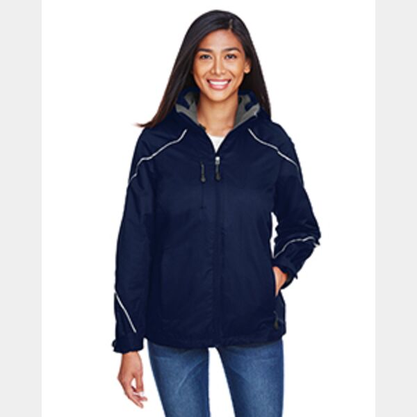 Ladies' Angle 3-in-1 Jacket with Bonded Fleece Liner Thumbnail
