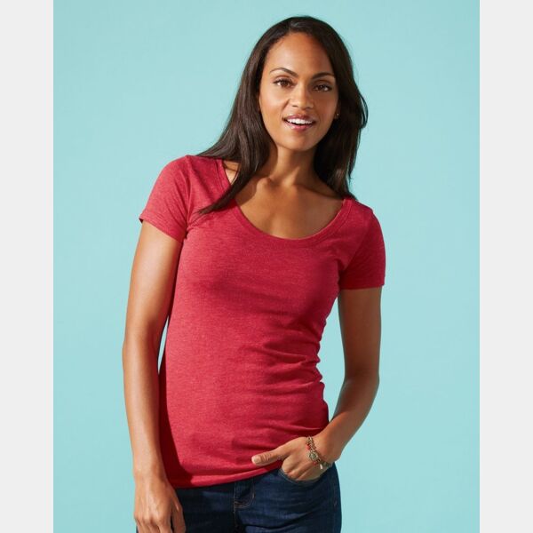 Women’s Triblend Scoop Neck T-Shirt Thumbnail