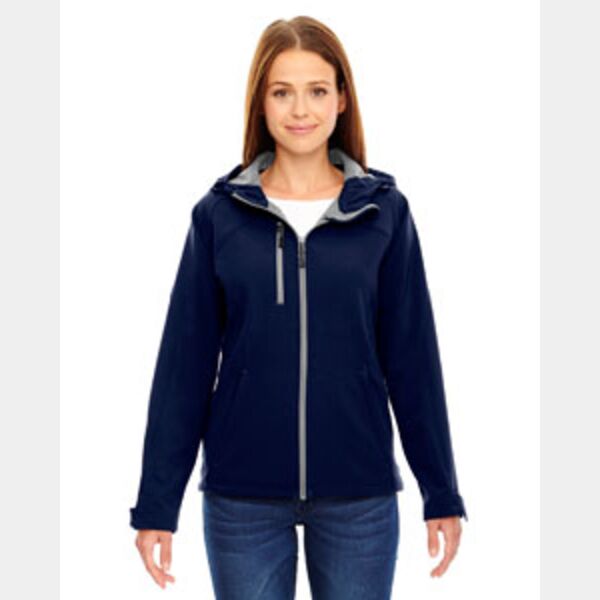 Ladies' Prospect Two-Layer Fleece Bonded Soft Shell Hooded Jacket Thumbnail