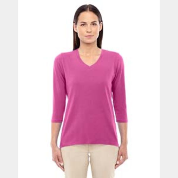 Ladies' Perfect Fit™ Bracelet-Length V-Neck Top Thumbnail