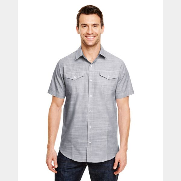 Men's Textured Woven Shirt Thumbnail