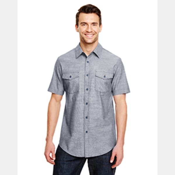 Men's Chambray Woven Shirt Thumbnail