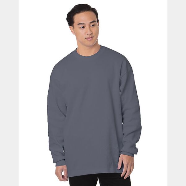Men's USA Made Heavyweight Waffle Knit Long-Sleeve Thermal Shirt Thumbnail