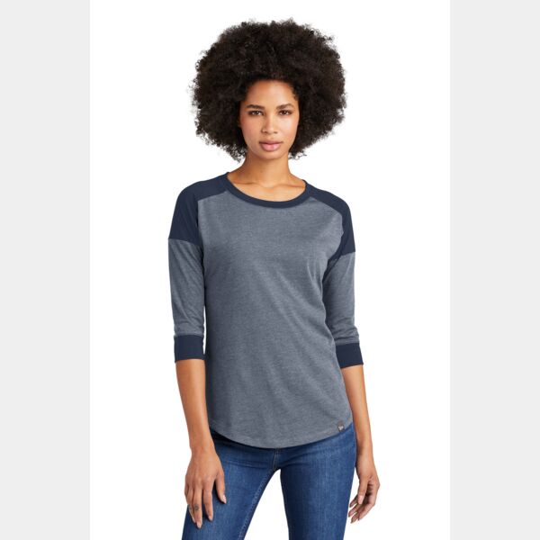 Women's Heritage Blend 3/4 Sleeve Baseball Raglan Tee Thumbnail