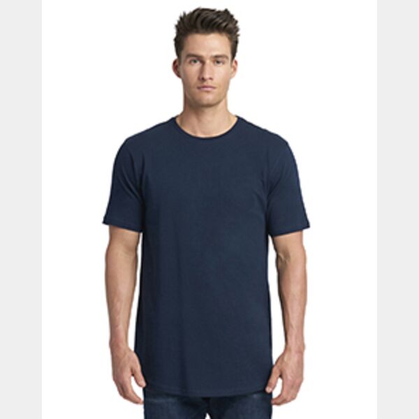 Men's Cotton Long Body Crew Thumbnail