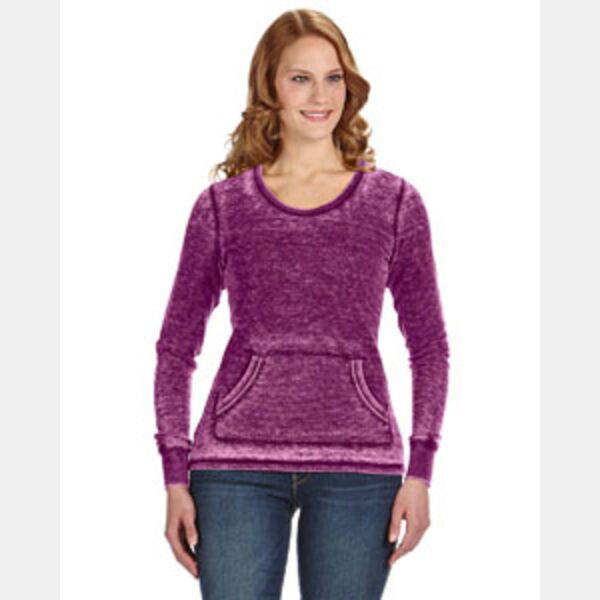Ladies' Zen Thermal Long-Sleeve T-Shirt Thumbnail