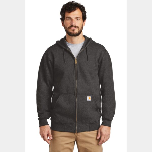 Midweight Hooded Zip Front Sweatshirt Thumbnail