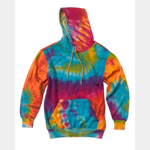 Unisex Classic Fleece Tie-Dye Hooded Sweatshirt Thumbnail