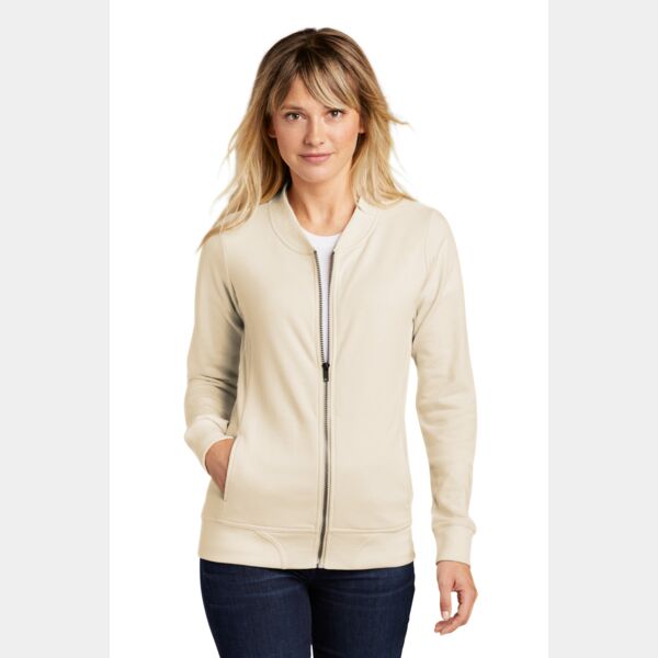 Women's Lightweight French Terry Bomber Thumbnail