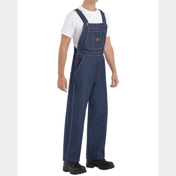 Men's Extended Sizes Denim Bib Overall Thumbnail
