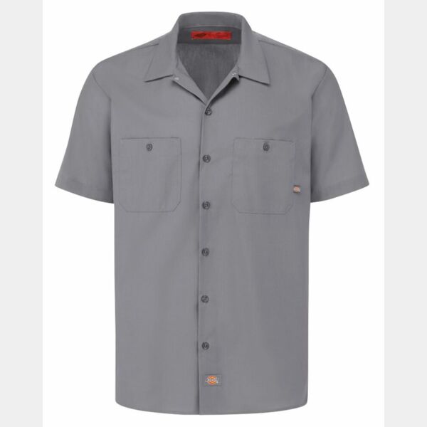 Men's Industrial Short Sleeve Work Shirt Thumbnail