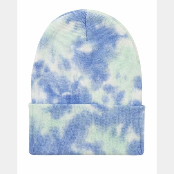 12" Tie-Dyed Cuffed Beanie Thumbnail