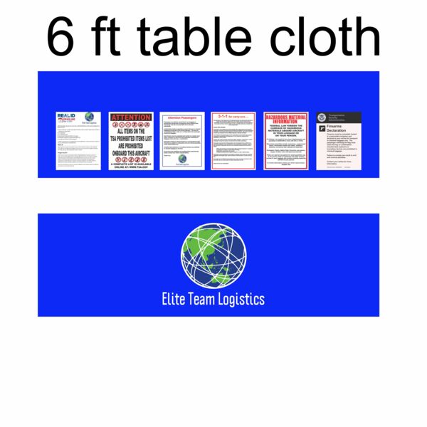 6 ft. Fitted Table Cloth Thumbnail