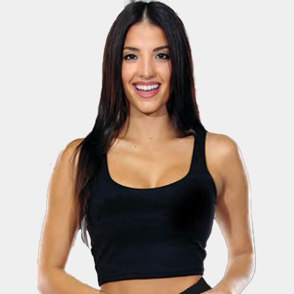 Class Act - Crop Tank - Black  Thumbnail