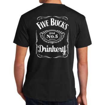 FBD Whiskey Style Unisex Tee - Black Thumbnail