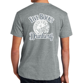 FDB Purveyors Of Good Times Unisex Tee - Heather Grey Thumbnail