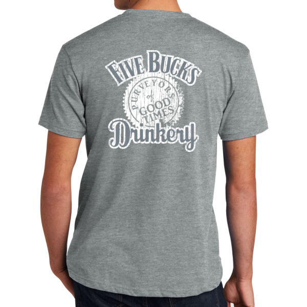 FDB Purveyors Of Good Times Unisex Tee - Heather Grey Thumbnail
