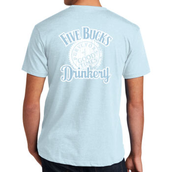 FDB Purveyors Of Good Times Unisex Tee - Ice Blue Thumbnail