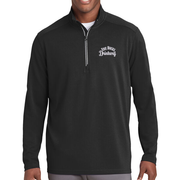 FBD Men's Sport-Wick 1/4-Zip Pullover - EMB Thumbnail